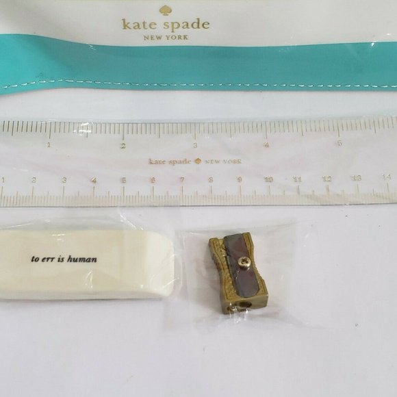 KATE SPADE Candy Stripe Pencil Pouch - Picture 2 of 3